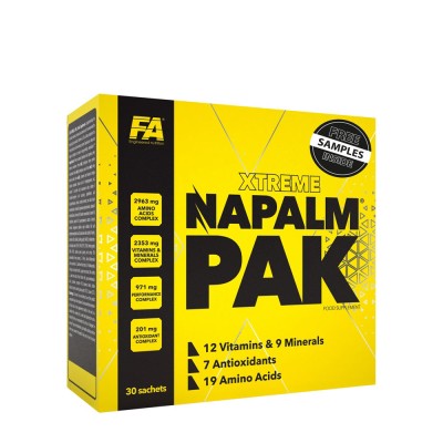 FA - Fitness Authority - Xtreme Napalm PAK - 30 Sachet
