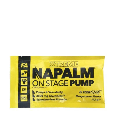 FA - Fitness Authority - NAPALM® On Stage Pump Sample, Mango