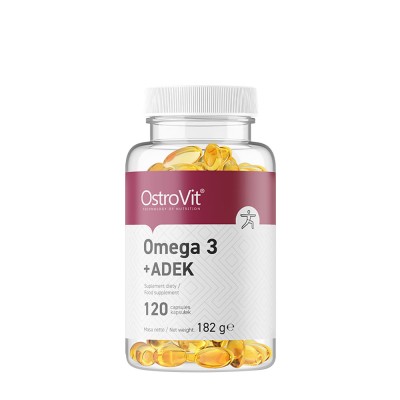 OstroVit - Omega 3 + ADEK - 120 Capsules