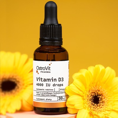 OstroVit - Pharma Vitamin D3 4000 IU drops - 30 ml