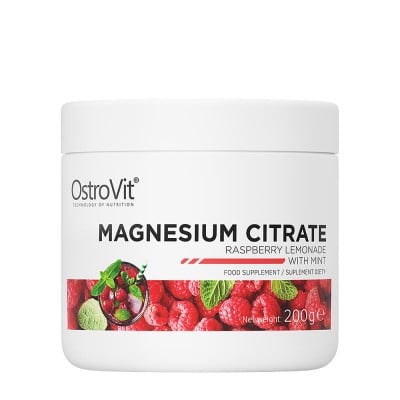 OstroVit - Magnesium Citrate - raspberry lemonade with mint -