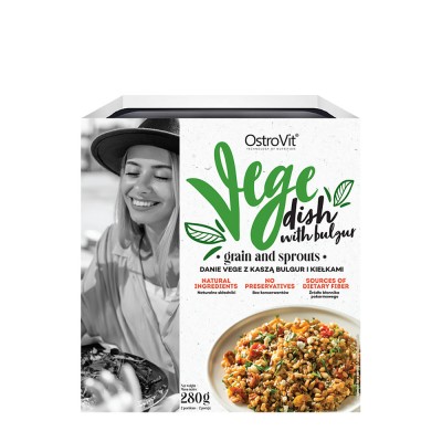 OstroVit - VEGE Dish with Bulgur Grain and Sprouts - 280 g