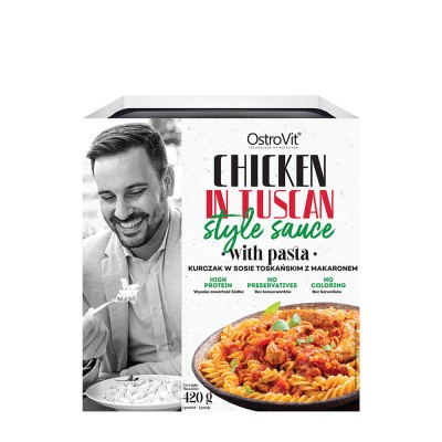 OstroVit - Chicken dish in tuscan style sauce with pasta - 420 g