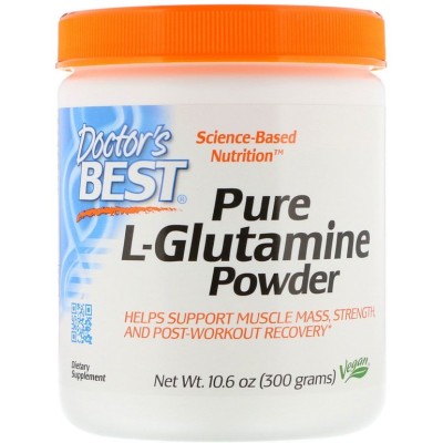 Doctor's Best - L-Glutamine Powder - 300 grams