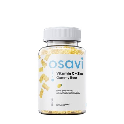 Osavi - Vitamin C + Zinc, Gummy Bear, Lemon - 60 Gummies