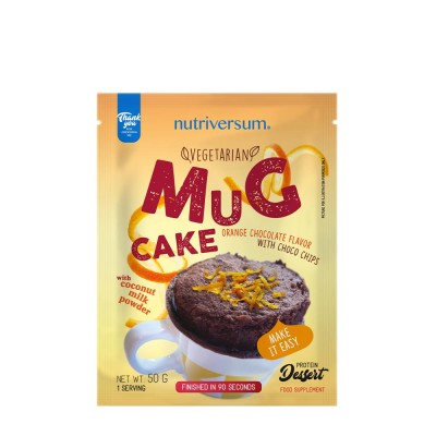 Nutriversum - Mug Cake - DESSERT, Orange Chocolate - 50 g