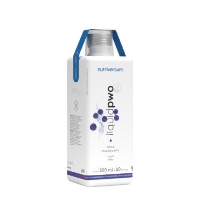 Nutriversum - Pwo Liquid, Blue Raspberry - 500 ml