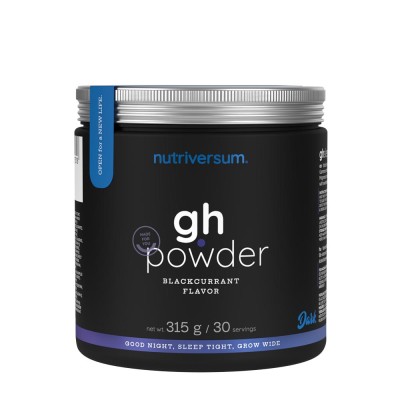Nutriversum - GH Powder, Blackcurrant - 315 g