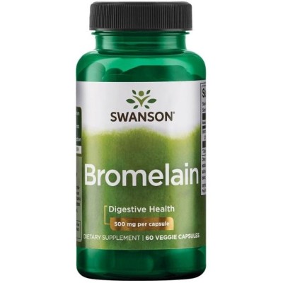 Swanson - Bromelain, 500mg - 60 vcaps