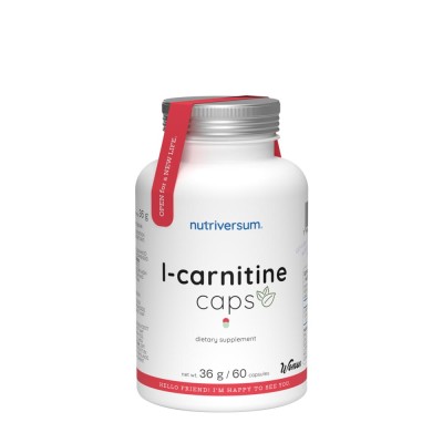 Nutriversum - L-Carnitine caps - 60 Capsules