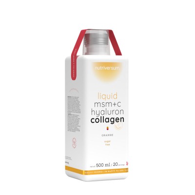 Nutriversum - Liquid MSM+C Hyaluron Collagen, Orange - 500 ml