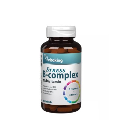 Vitaking - Stress B-Complex Multivitamin - 60 Tablets