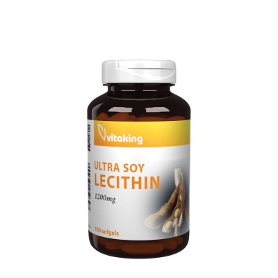Vitaking - Lecithin Ultra Soy 1200 mg - 100 Softgels