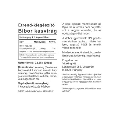 Vitaking - Echinacea Purpurea 250 mg - 90 Capsules