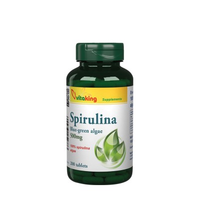 Vitaking - Spirulina Algae 500 mg - 200 Tablets