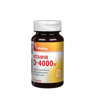 Vitaking - Vitamin D-4000 - 90 Capsules