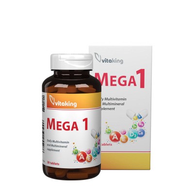 Vitaking - Mega-1 Multivitamin - 30 Tablets