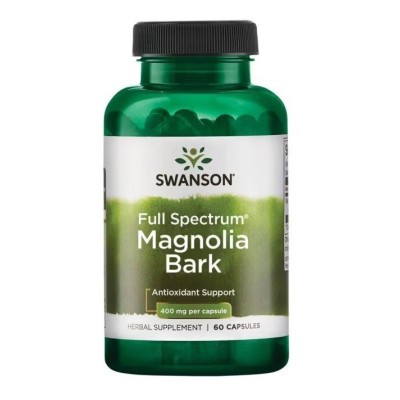 Swanson - Magnolia Bark, 400mg - 60 caps