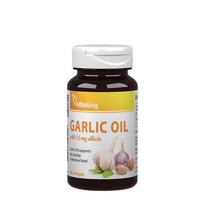 Vitaking - Garlic Oil with 15 mg allicin - 90 Softgels