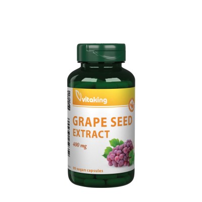 Vitaking - Grapeseed Extract 400 mg - 90 Veg Capsules