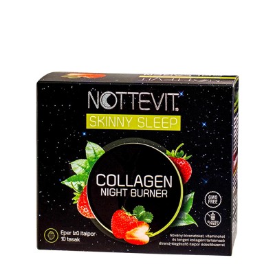 Nottevit - Skinny Sleep Collagen Night Burner, Strawberry - 10