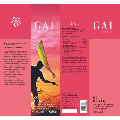 GAL - Omega-3 Fish oil - 250 ml