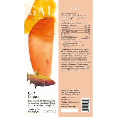 GAL - Q10 Salmon Oil - 250 ml