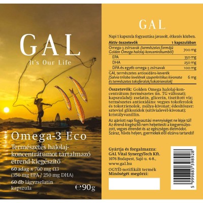 GAL - Omega-3 Eco - 60 Softgels