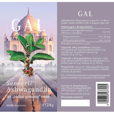 GAL - Sensoril® Ashwagandha - 60 Capsules