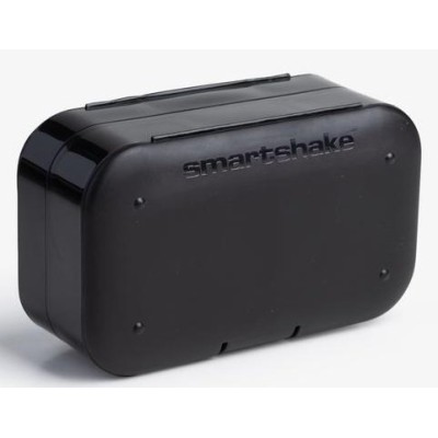 SmartShake - Pill Box Organizer, 2-pack - Black
