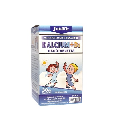 JutaVit - Calcium + D3 chewable tablets for Children - 30