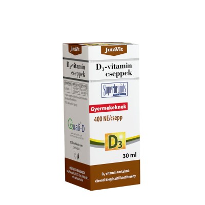JutaVit - Vitamin D3 drops for babies and children - 30 ml