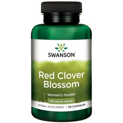 Swanson - Red Clover Blossom, 430mg - 90 caps