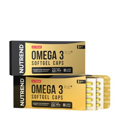 Nutrend - Omega 3 Plus Softgel Caps - 120 Capsules