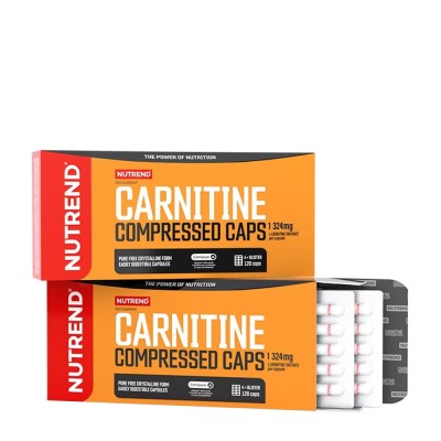 Nutrend - Carnitine Compressed Caps - 120 Capsules