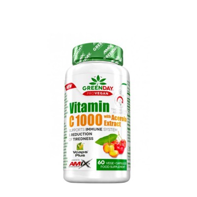 Amix - GreenDay® ProVEGAN Vitamin C 1000 with Acerola Extract -