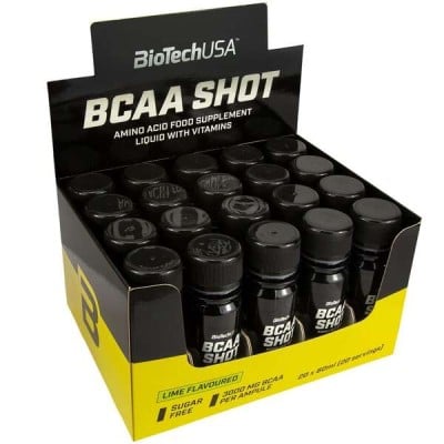 BioTech USA - BCAA Shot, Lime - 20 x 60 ml.