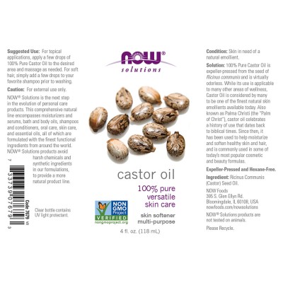 Now Foods - Castor Oil