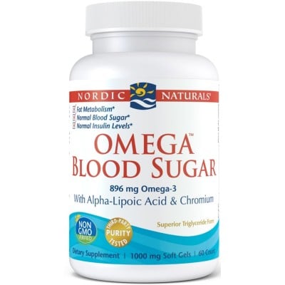 Nordic Naturals - Omega Blood Sugar, 896mg - 60 softgels
