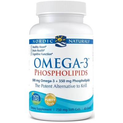 Nordic Naturals - Omega-3 Phospholipids, 500mg - 60 softgels