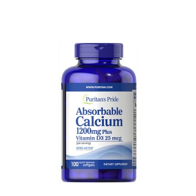 Puritan's Pride - Absorbable Calcium 1200 mg with Vitamin D3