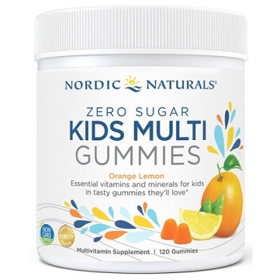 Nordic Naturals - Kids Multi Zero Sugar, Orange Lemon - 120