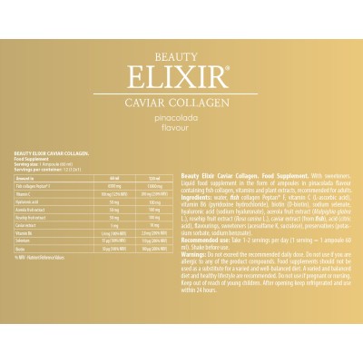 FA - Fitness Authority - Beauty Elixir Caviar Collagen Shot