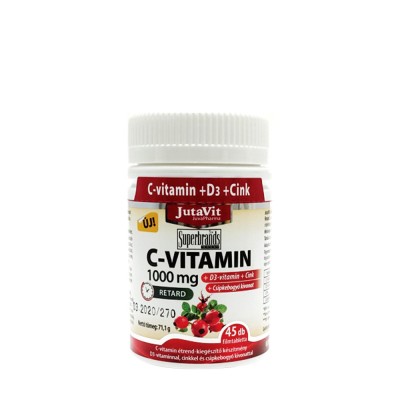 JutaVit - Vitamin C 1000 mg + D3 + Zinc tablet
