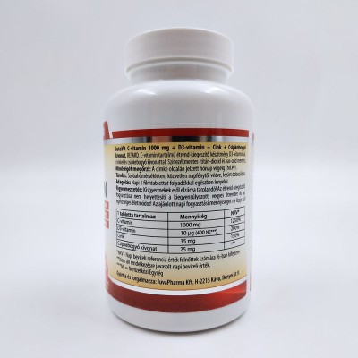 JutaVit - Vitamin C 1000 mg + D3 + Zinc tablet