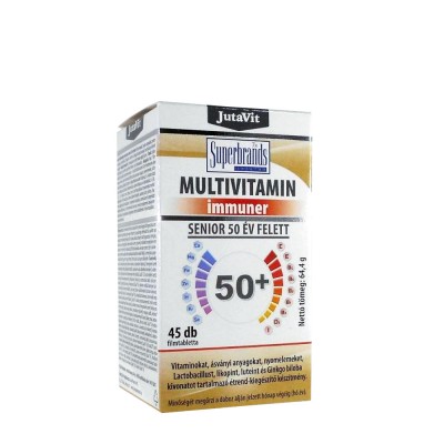 JutaVit - Multivitamin Immuner tablets For Seniors (50+)