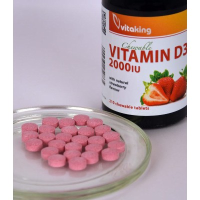 Vitaking - Vitamin D3 2000 IU Chewable