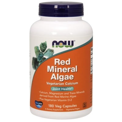 NOW Foods - Red Mineral Algae - 180 vcaps