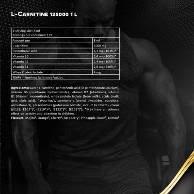 Kevin Levrone - Wellness Series L-Carnitine 125000