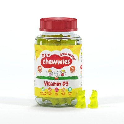 Chewwies - Vitamin D3, Lemon - 30 chewwies